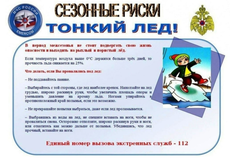 Памятки о безопасном поведении на водных объектах.